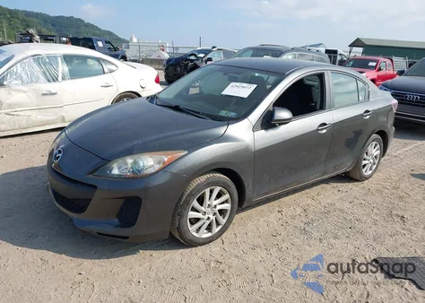 2012 Mazda Mazda3 I Touring из США, поврежденный, VIN JM1BL1V85C1660280